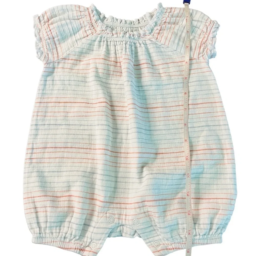 ADEN + ANAIS BABY GIRL SWEET STRIPED ONSIE SIZE 0-3 MONTHS